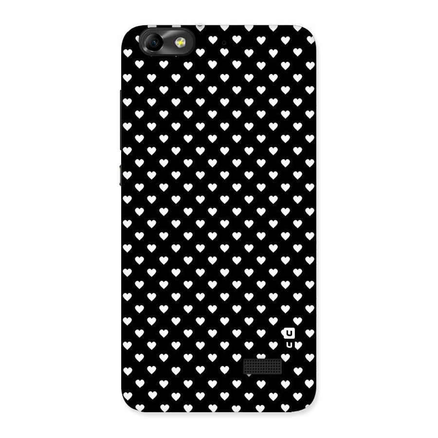 Classy Hearty Polka Back Case for Honor 4C