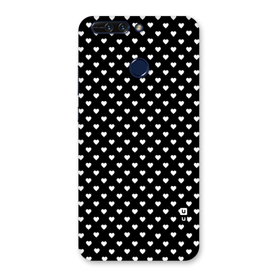 Classy Hearty Polka Back Case for Honor 8 Pro