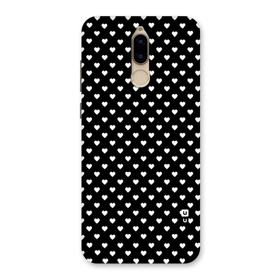 Classy Hearty Polka Back Case for Honor 9i