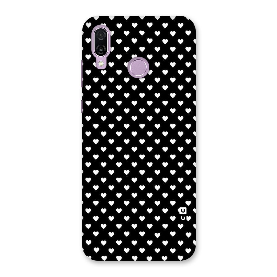 Classy Hearty Polka Back Case for Honor Play