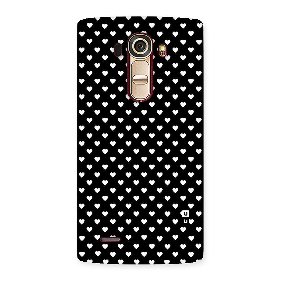 Classy Hearty Polka Back Case for LG G4