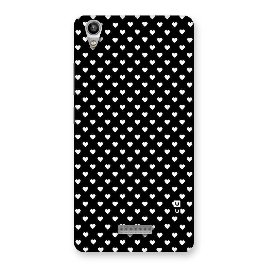 Classy Hearty Polka Back Case for Lava-Pixel-V1