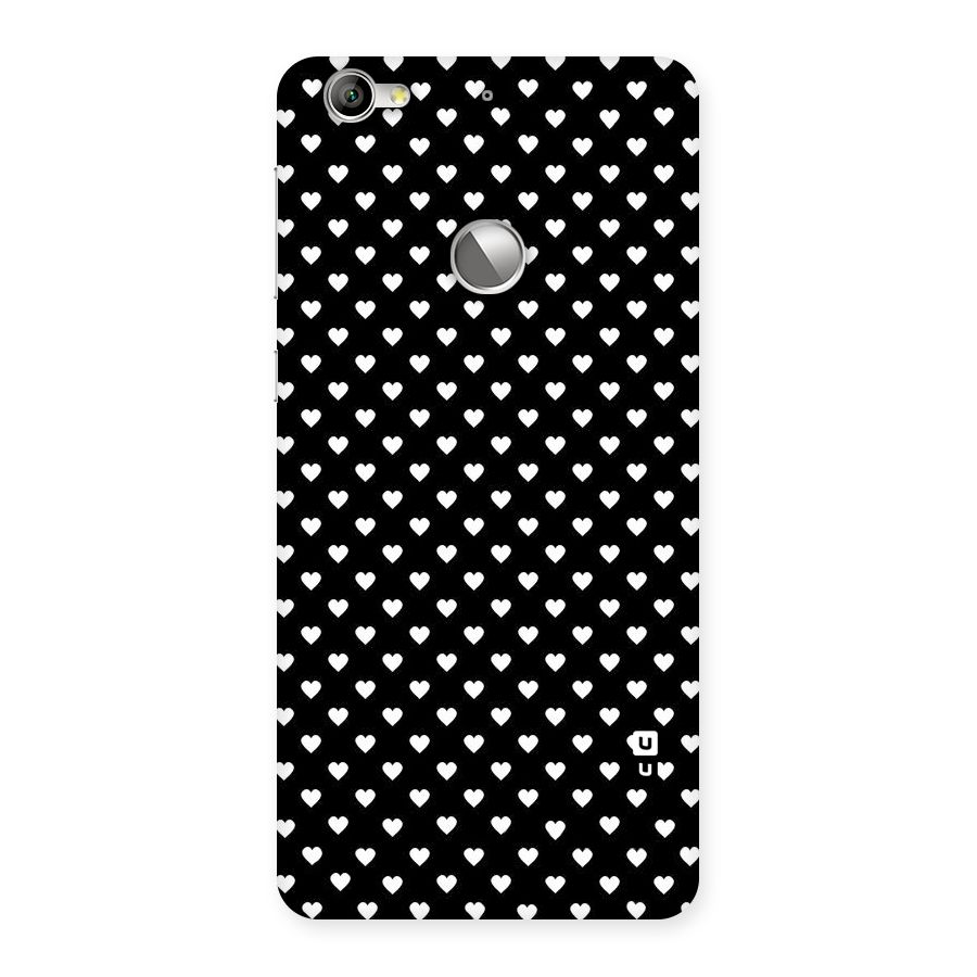 Classy Hearty Polka Back Case for LeTV Le 1s