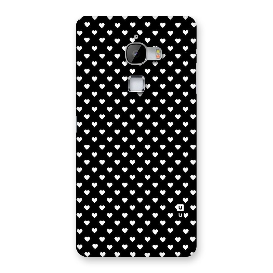 Classy Hearty Polka Back Case for LeTv Le Max