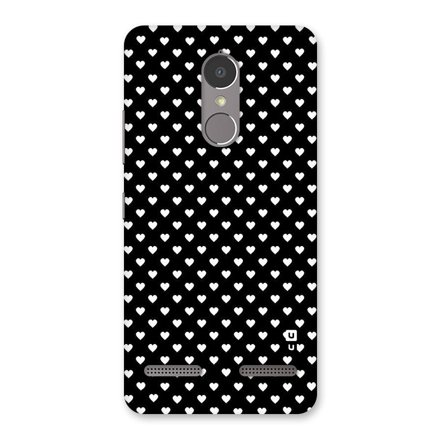 Classy Hearty Polka Back Case for Lenovo K6 Power