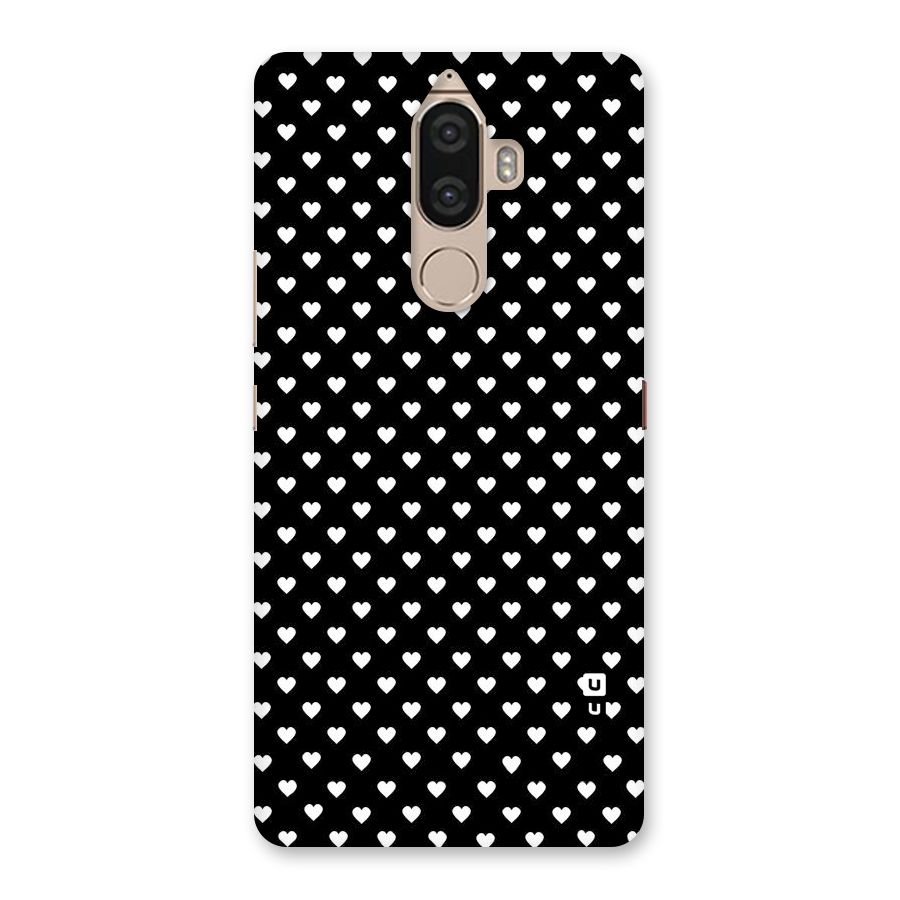 Classy Hearty Polka Back Case for Lenovo K8 Note