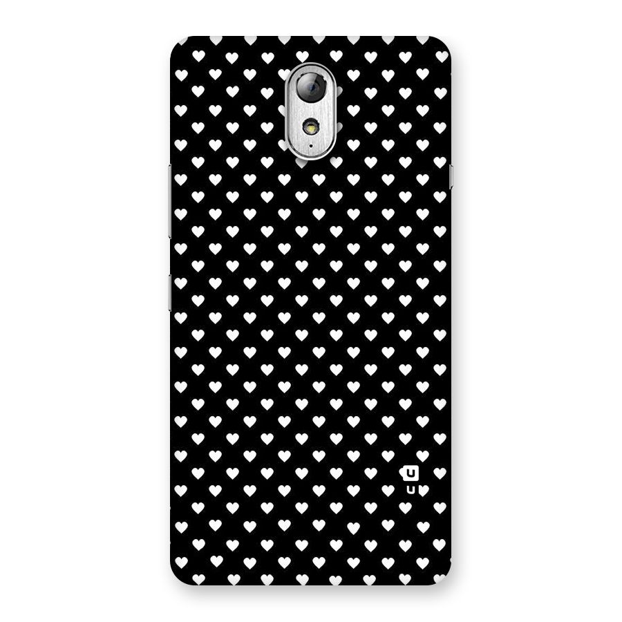Classy Hearty Polka Back Case for Lenovo Vibe P1M