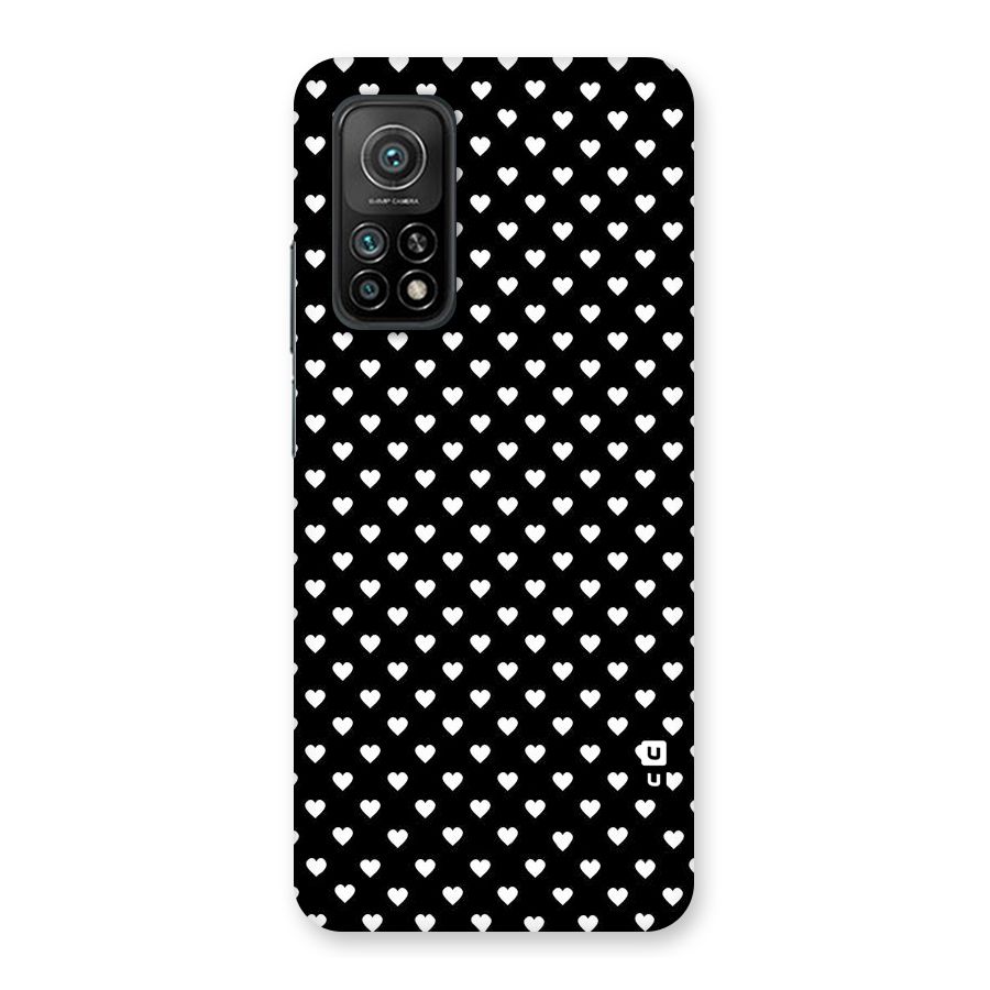 Classy Hearty Polka Back Case for Mi 10T 5G