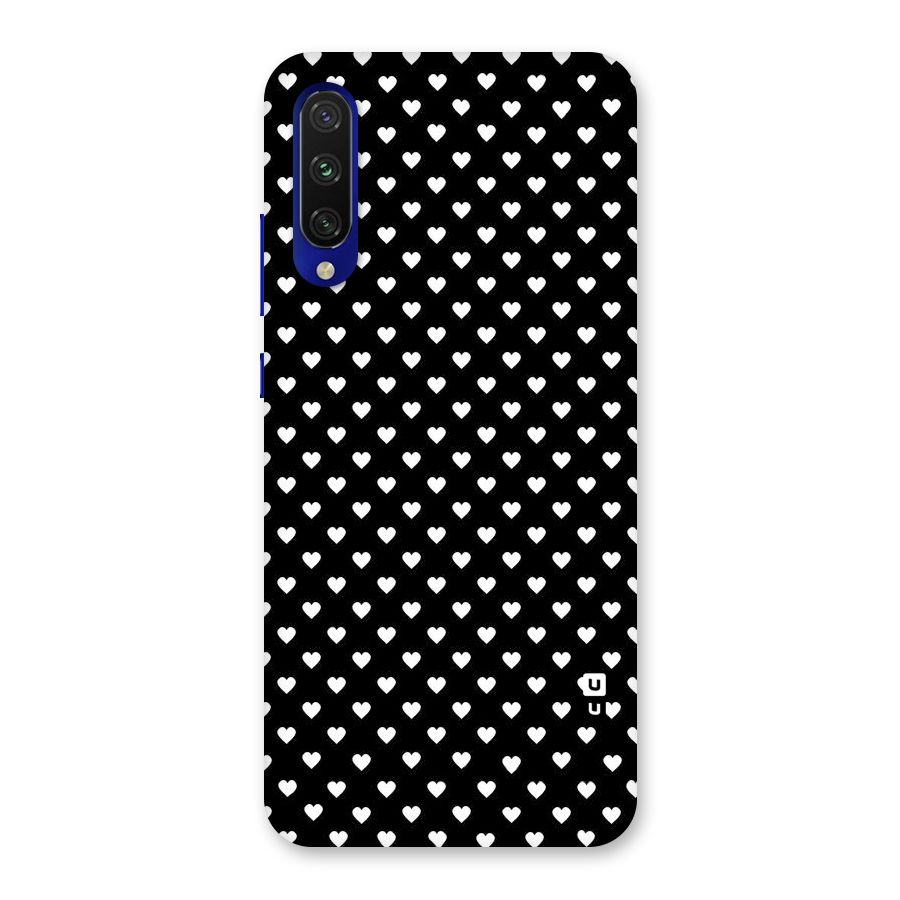 Classy Hearty Polka Back Case for Mi A3