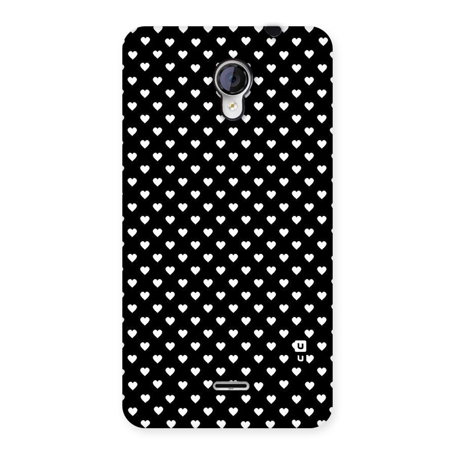 Classy Hearty Polka Back Case for Micromax Unite 2 A106
