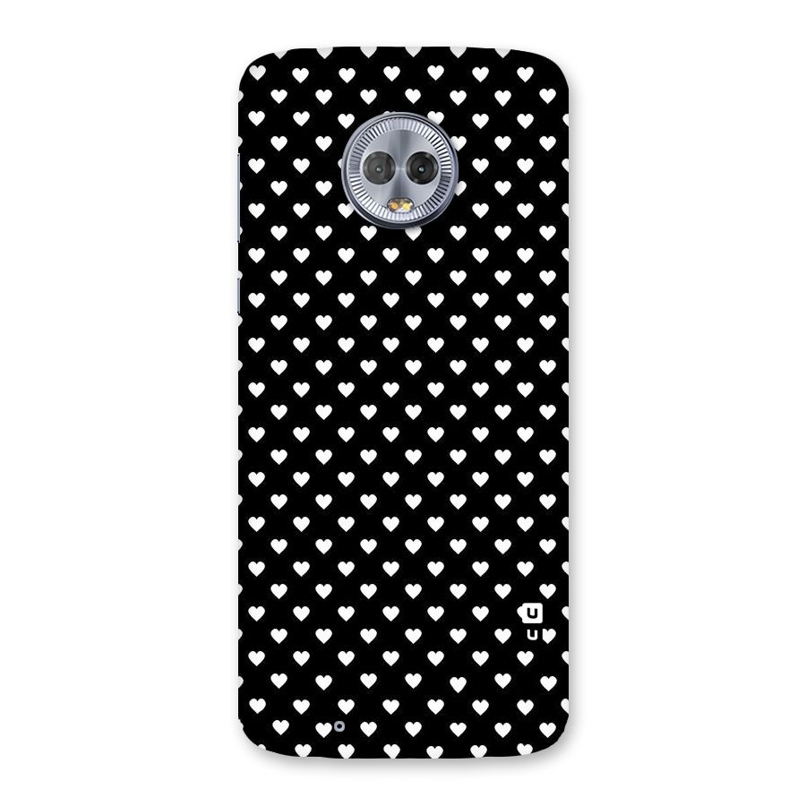 Classy Hearty Polka Back Case for Moto G6
