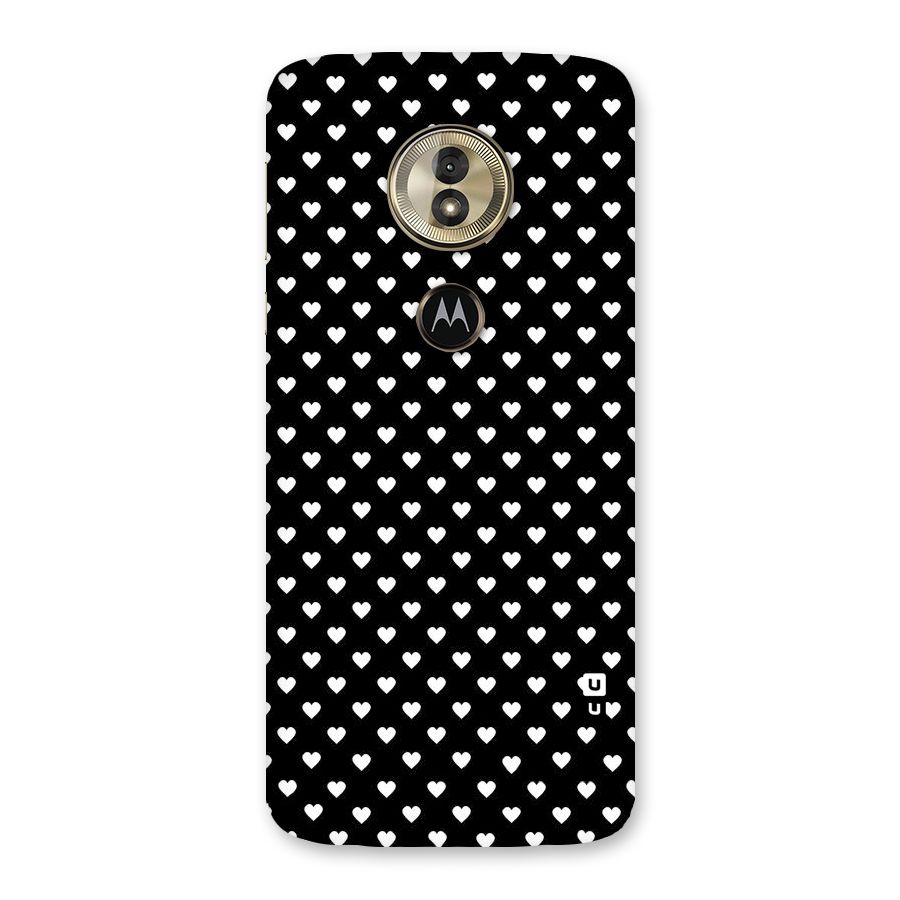 Classy Hearty Polka Back Case for Moto G6 Play