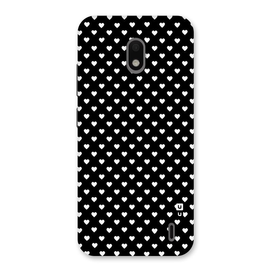 Classy Hearty Polka Back Case for Nokia 2.2