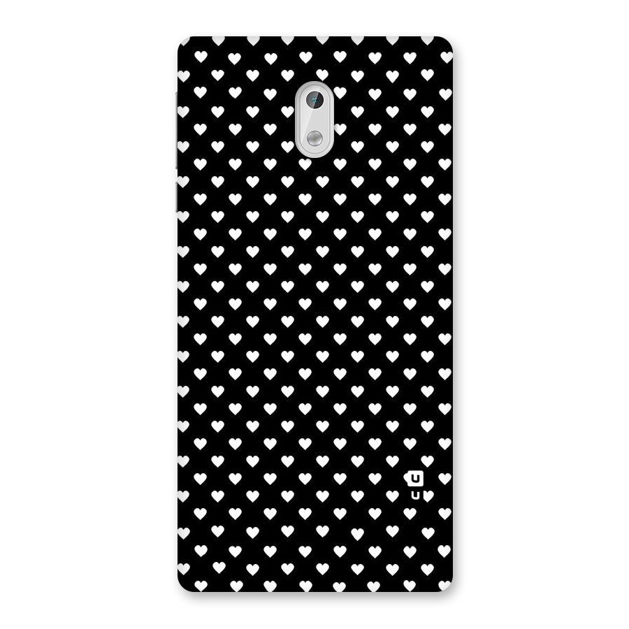 Classy Hearty Polka Back Case for Nokia 3