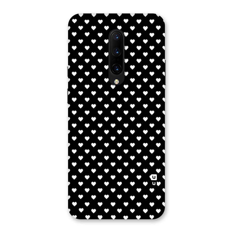 Classy Hearty Polka Back Case for OnePlus 7 Pro