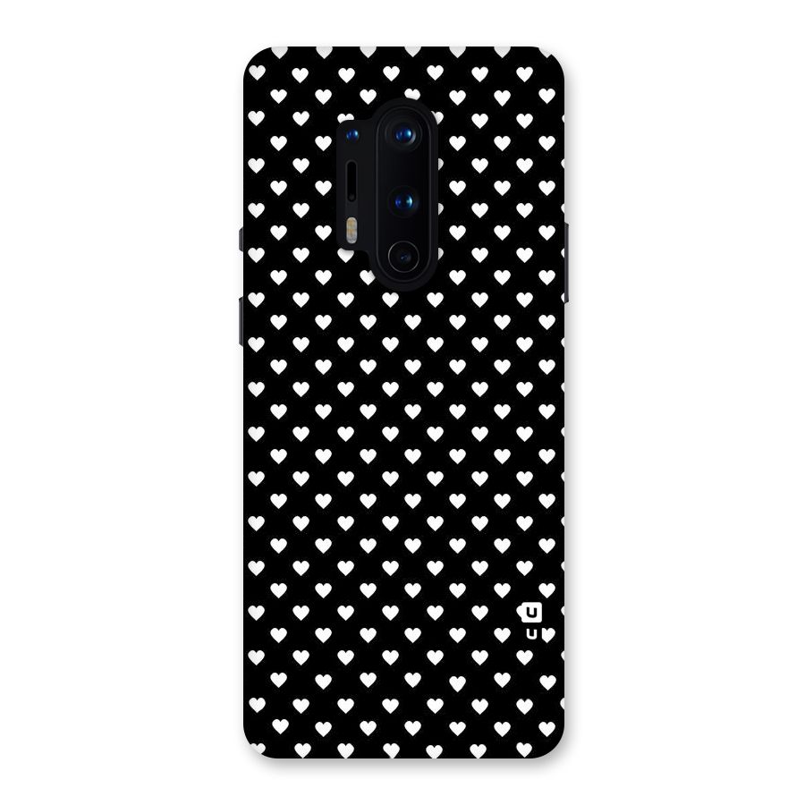 Classy Hearty Polka Back Case for OnePlus 8 Pro