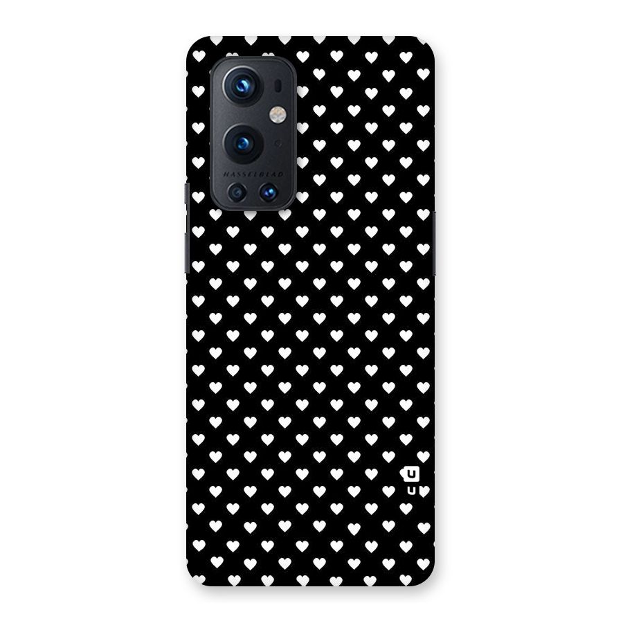 Classy Hearty Polka Back Case for OnePlus 9 Pro