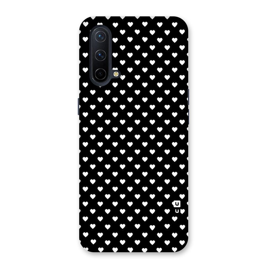 Classy Hearty Polka Back Case for OnePlus Nord CE 5G