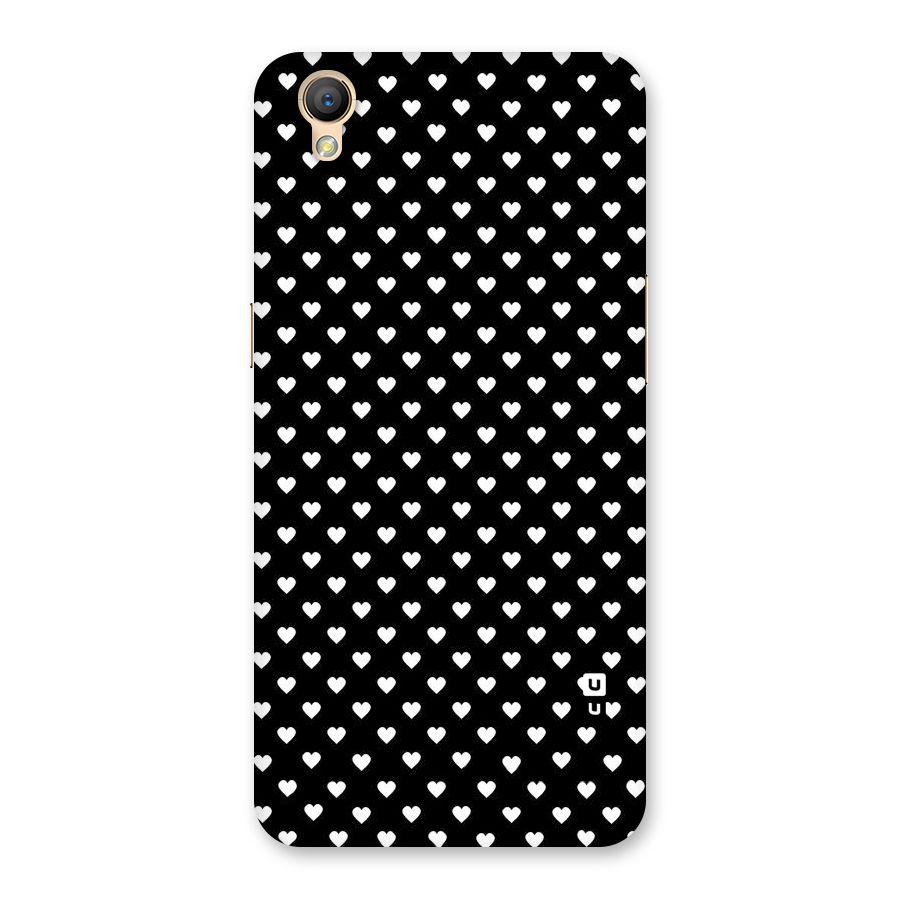 Classy Hearty Polka Back Case for Oppo A37