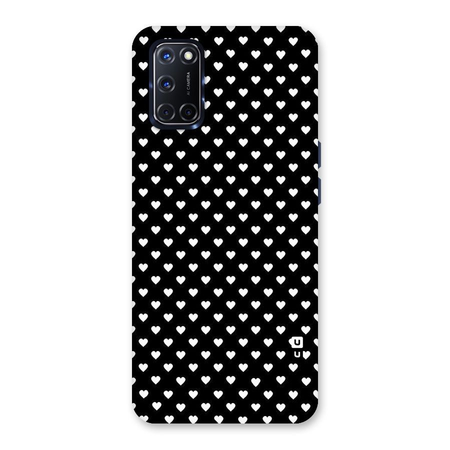 Classy Hearty Polka Back Case for Oppo A52