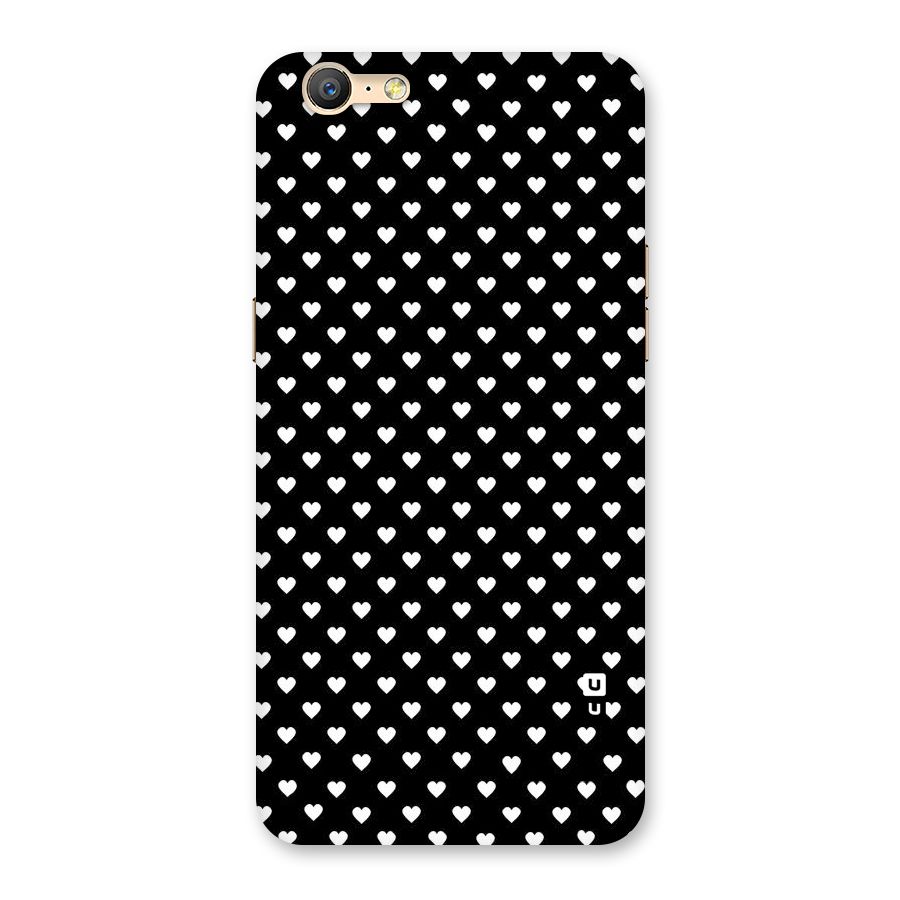 Classy Hearty Polka Back Case for Oppo A57