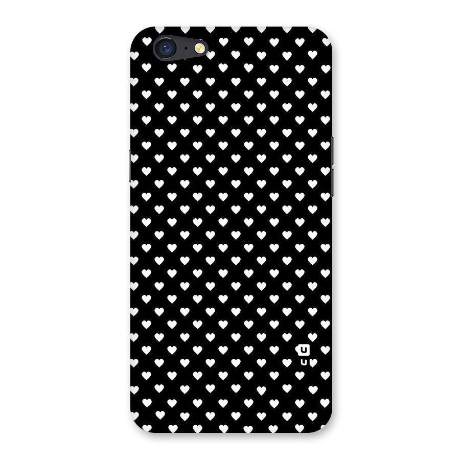 Classy Hearty Polka Back Case for Oppo A71