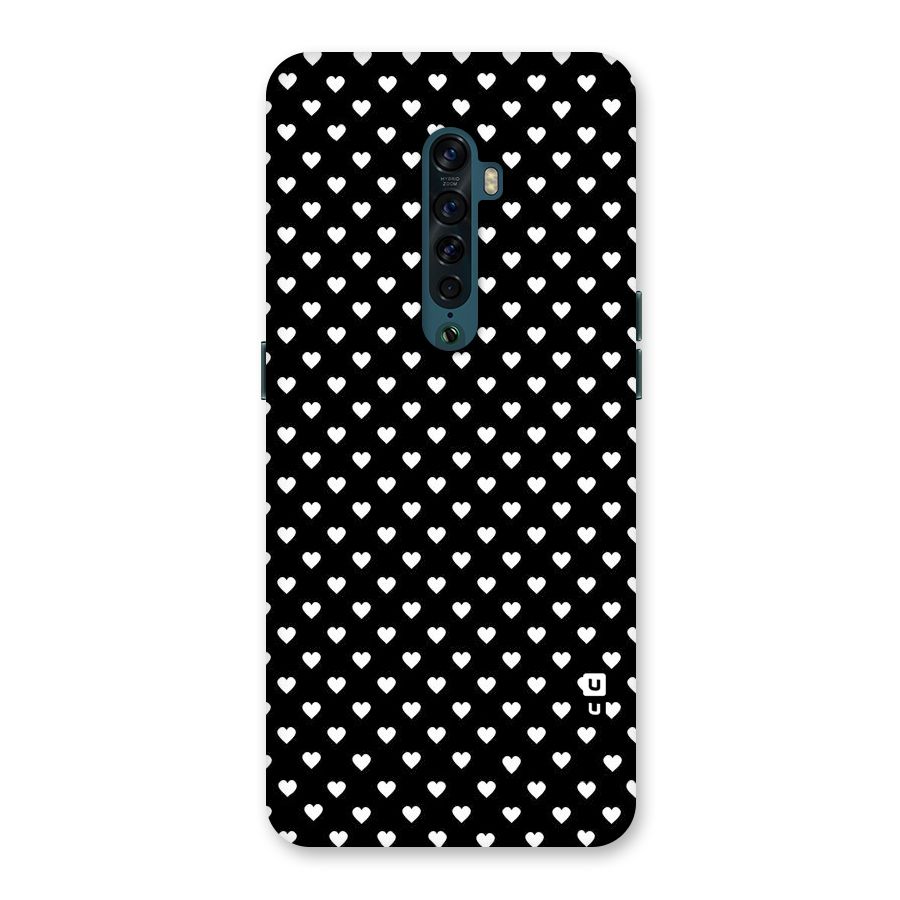 Classy Hearty Polka Back Case for Oppo Reno2
