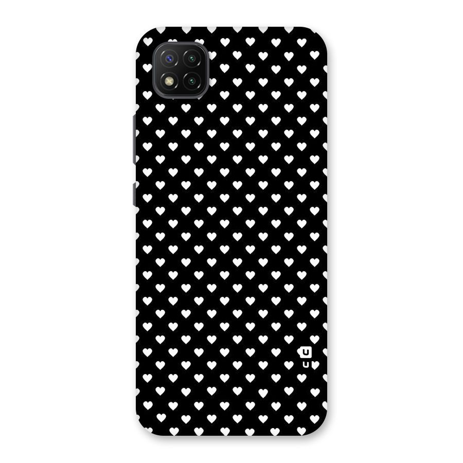 Classy Hearty Polka Back Case for Poco C3