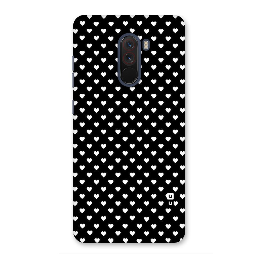 Classy Hearty Polka Back Case for Poco F1