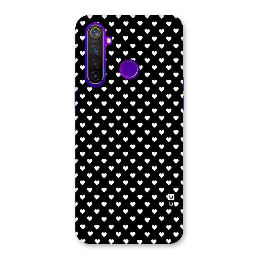 Classy Hearty Polka Back Case for Realme 5 Pro