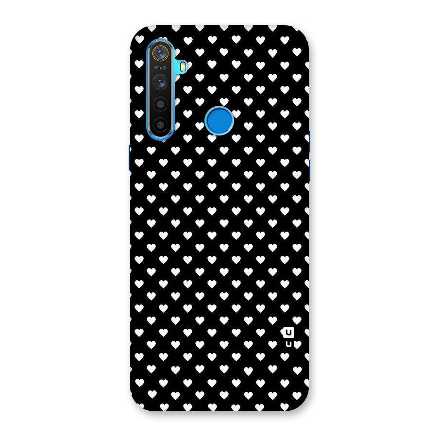 Classy Hearty Polka Back Case for Realme 5s