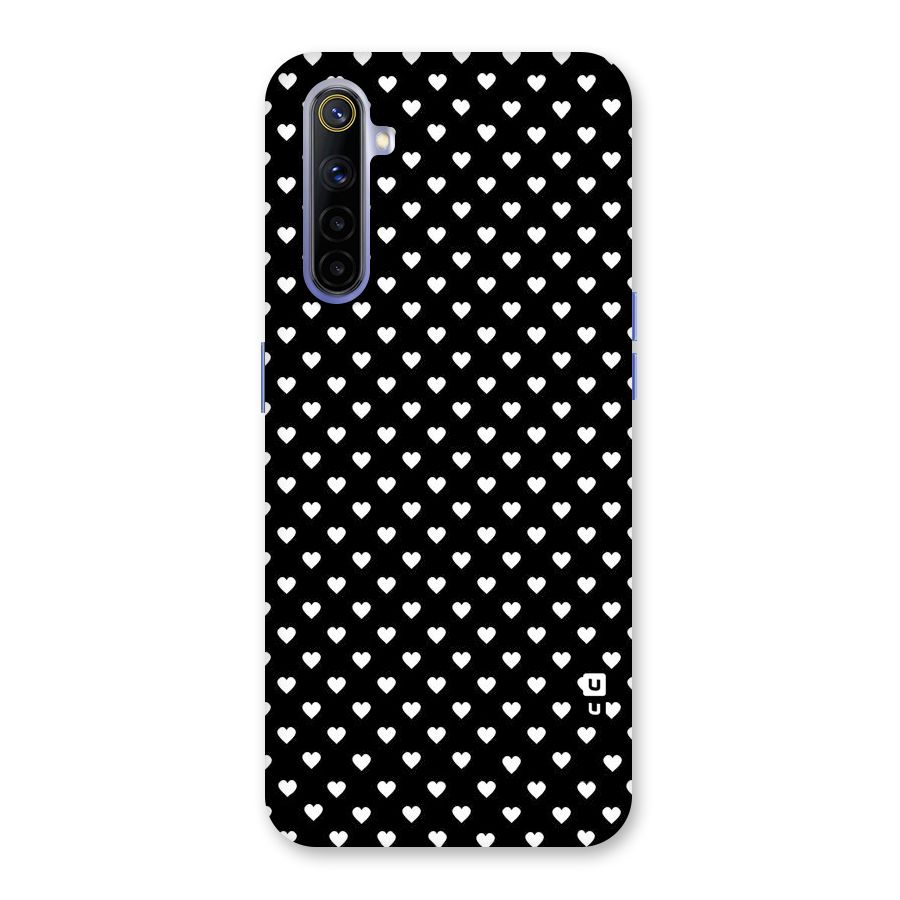 Classy Hearty Polka Back Case for Realme 6i