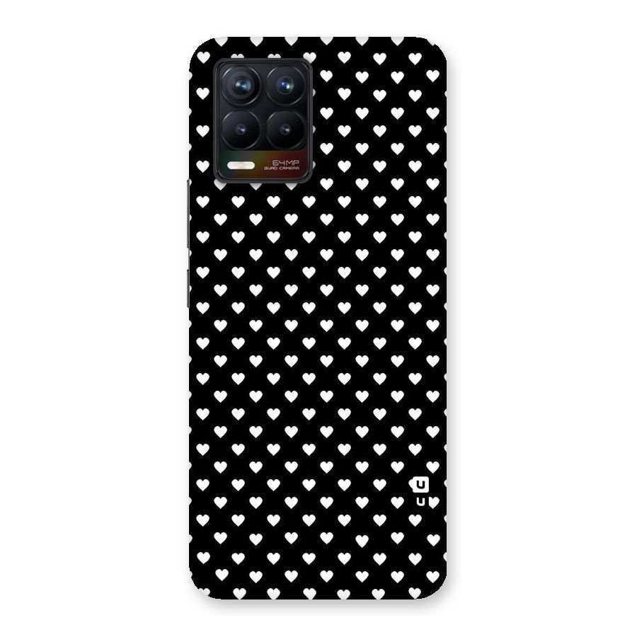 Classy Hearty Polka Back Case for Realme 8