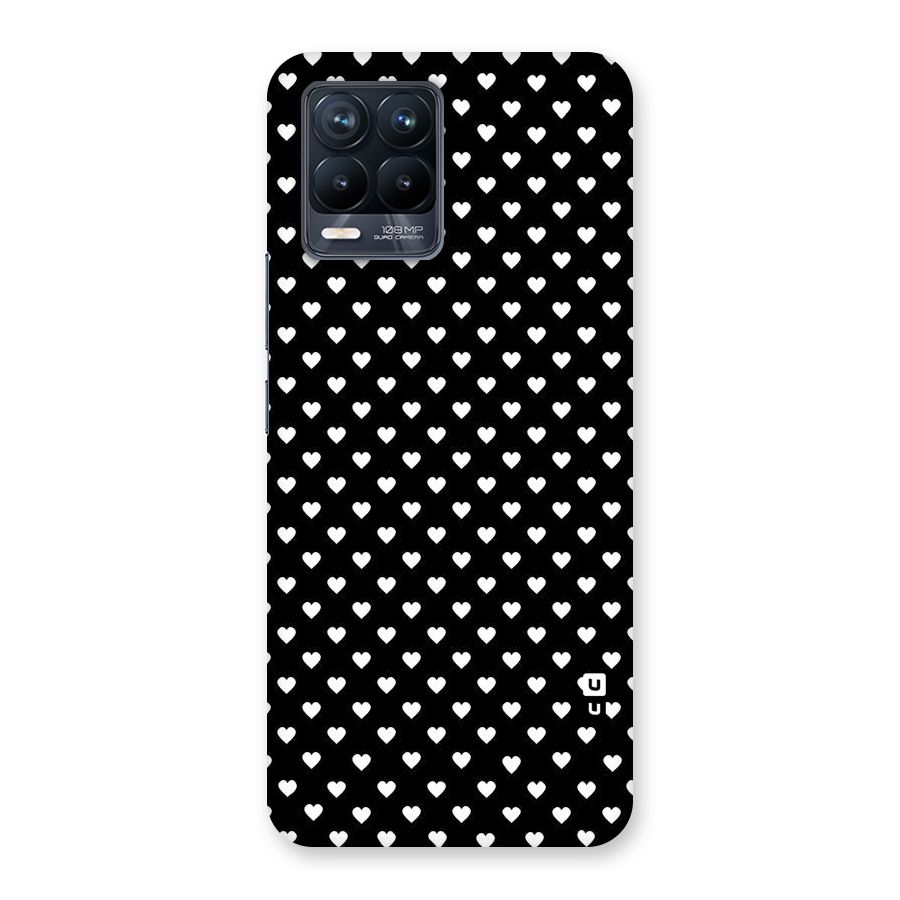 Classy Hearty Polka Back Case for Realme 8 Pro