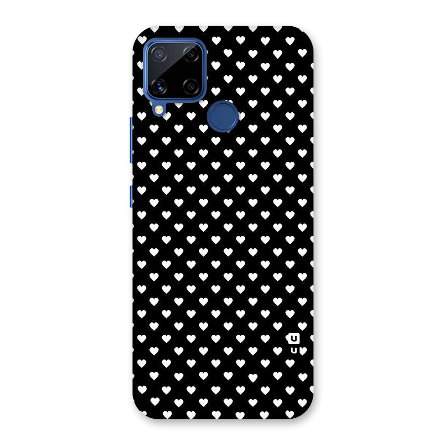 Classy Hearty Polka Back Case for Realme C15