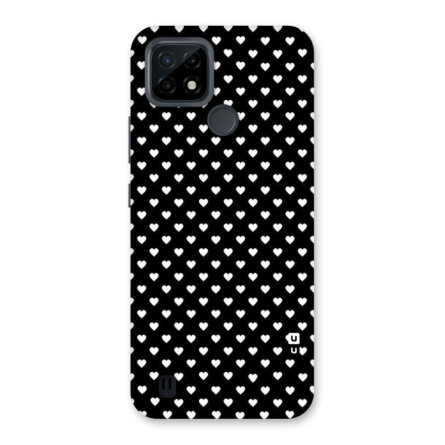Classy Hearty Polka Back Case for Realme C21