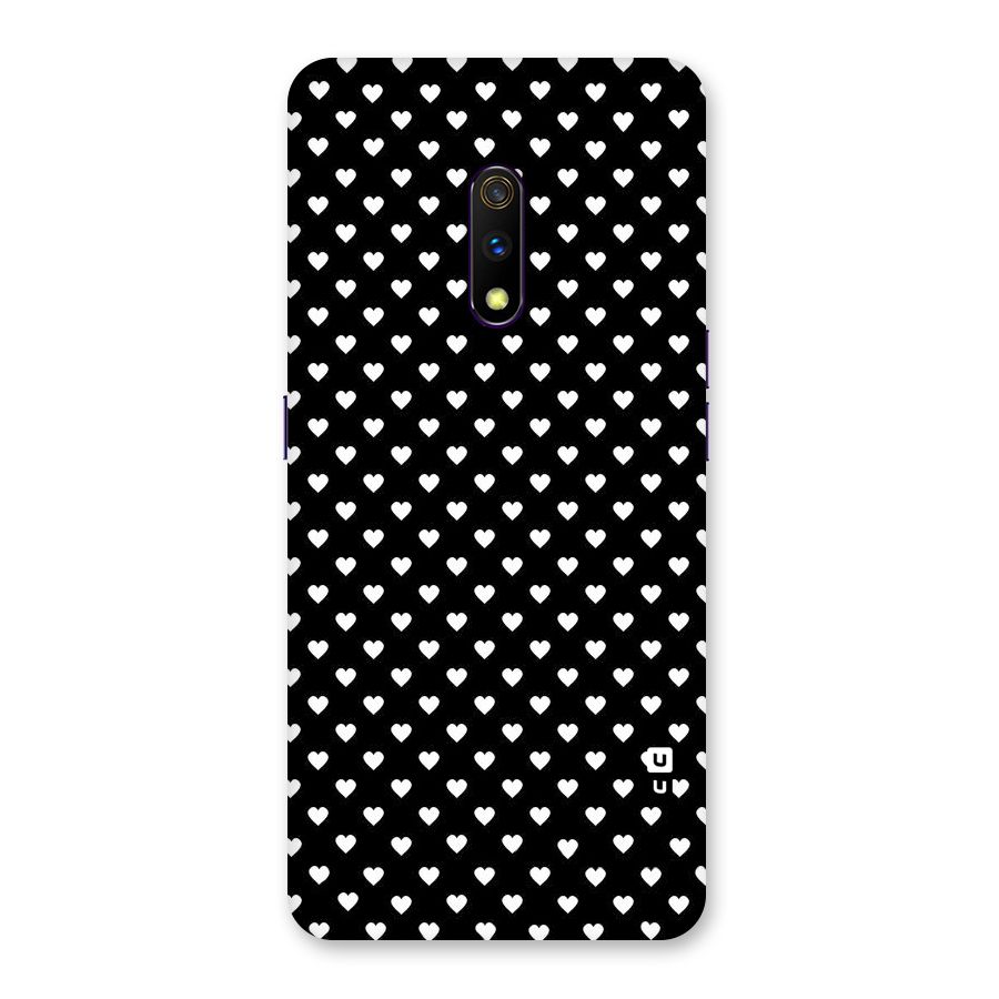 Classy Hearty Polka Back Case for Realme X