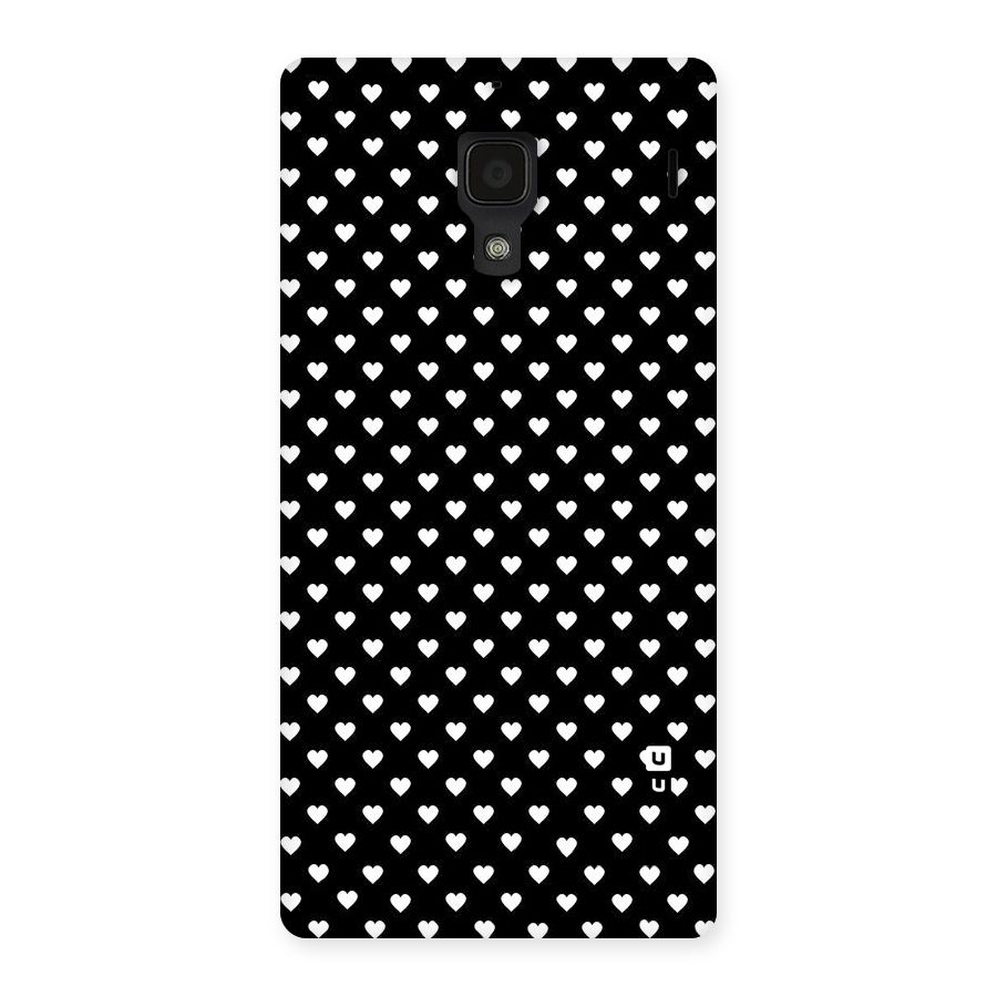 Classy Hearty Polka Back Case for Redmi 1S
