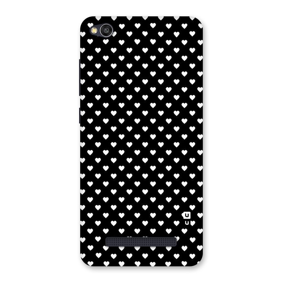 Classy Hearty Polka Back Case for Redmi 4A
