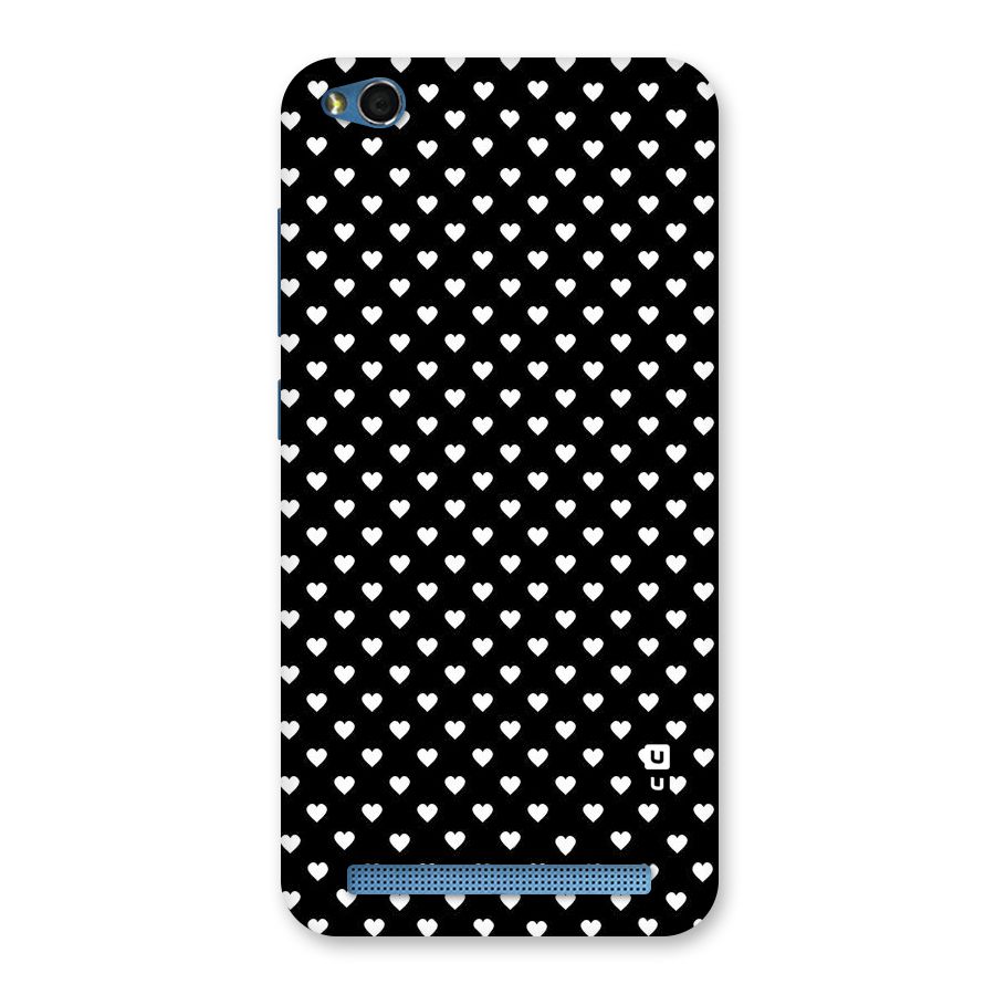 Classy Hearty Polka Back Case for Redmi 5A