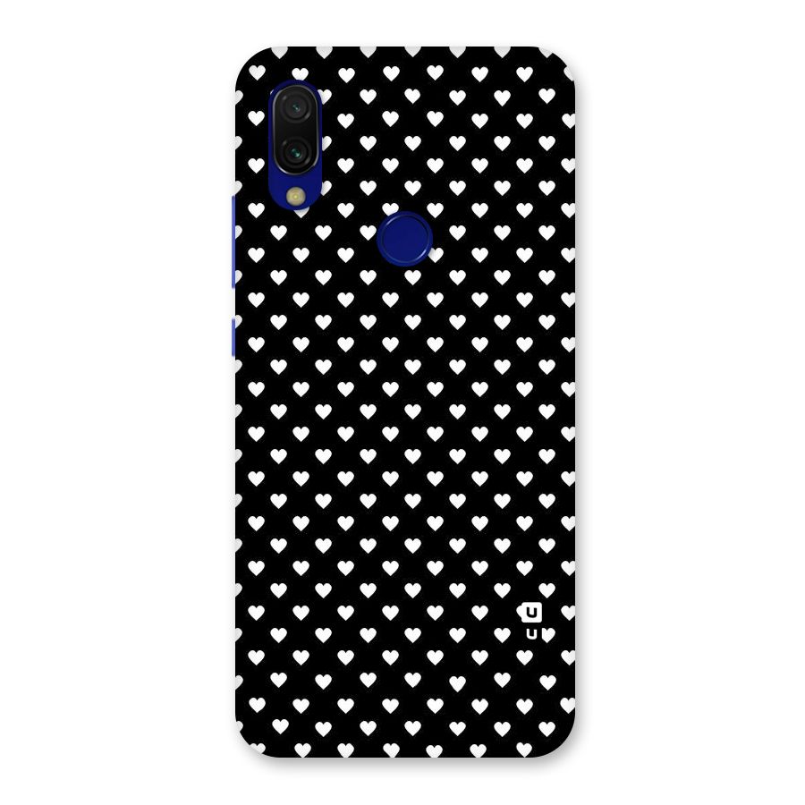 Classy Hearty Polka Back Case for Redmi 7
