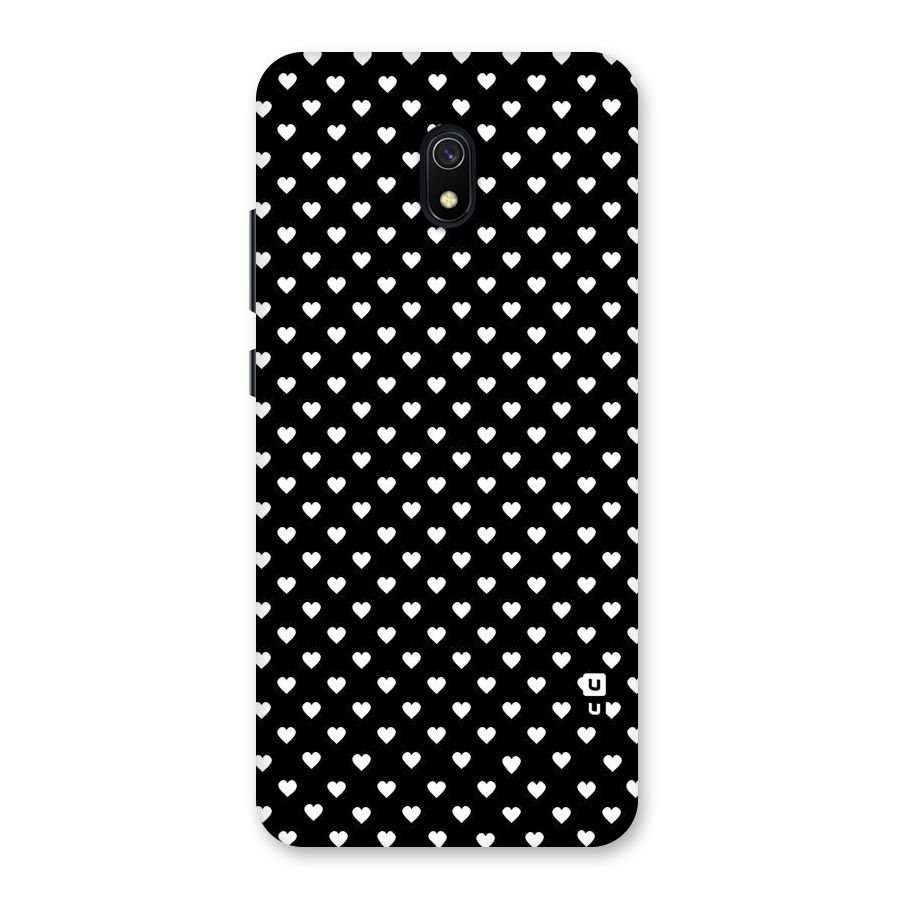 Classy Hearty Polka Back Case for Redmi 8A