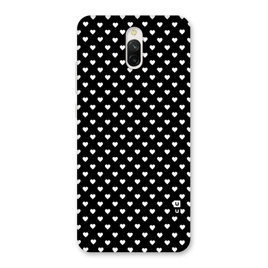 Classy Hearty Polka Back Case for Redmi 8A Dual