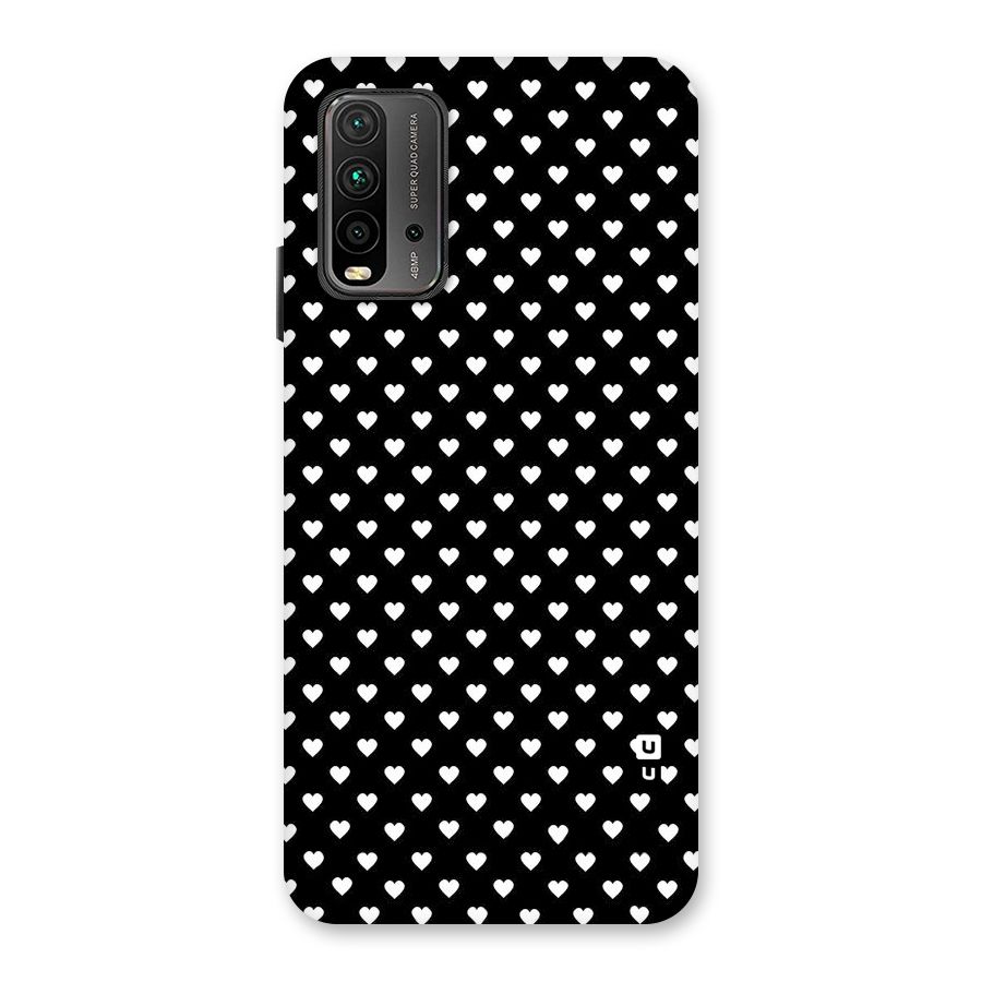 Classy Hearty Polka Back Case for Redmi 9 Power