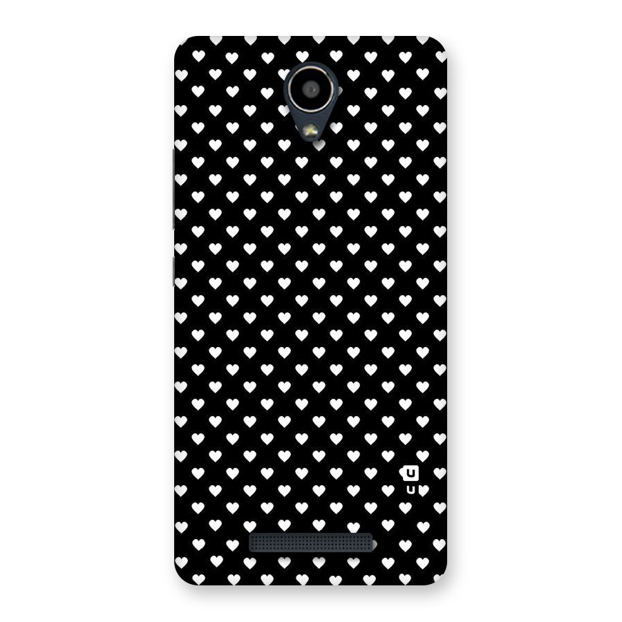 Classy Hearty Polka Back Case for Redmi Note 2