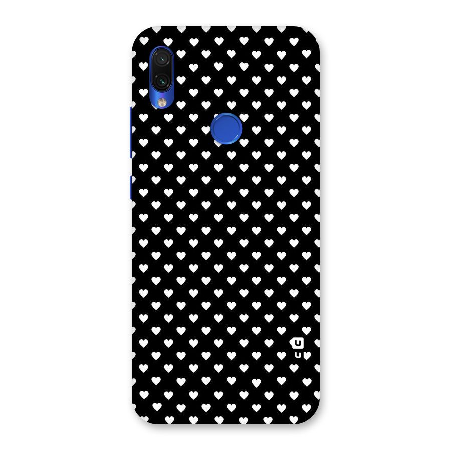 Classy Hearty Polka Back Case for Redmi Note 7S