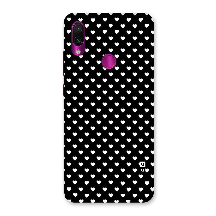 Classy Hearty Polka Back Case for Redmi Note 7 Pro
