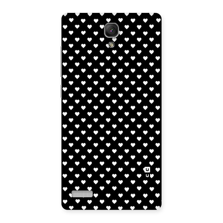 Classy Hearty Polka Back Case for Redmi Note Prime
