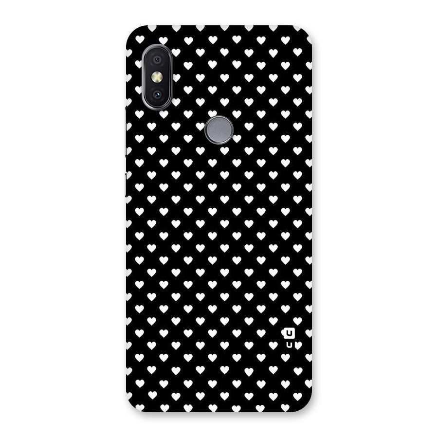 Classy Hearty Polka Back Case for Redmi Y2