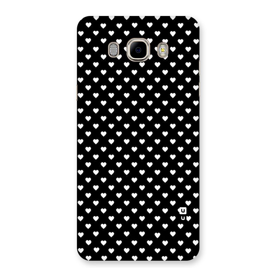 Classy Hearty Polka Back Case for Samsung Galaxy J7 2016